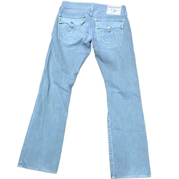 Vintage True Religion Jeans Size 31 RICKY Green - Picture 3 of 11